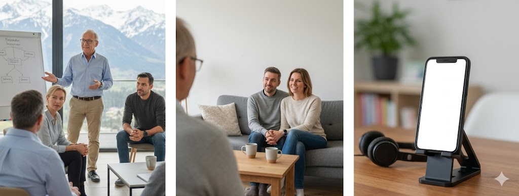 Psychologische Beratung Mediation Videoberatung Paare Coaching München & Oberbayern
